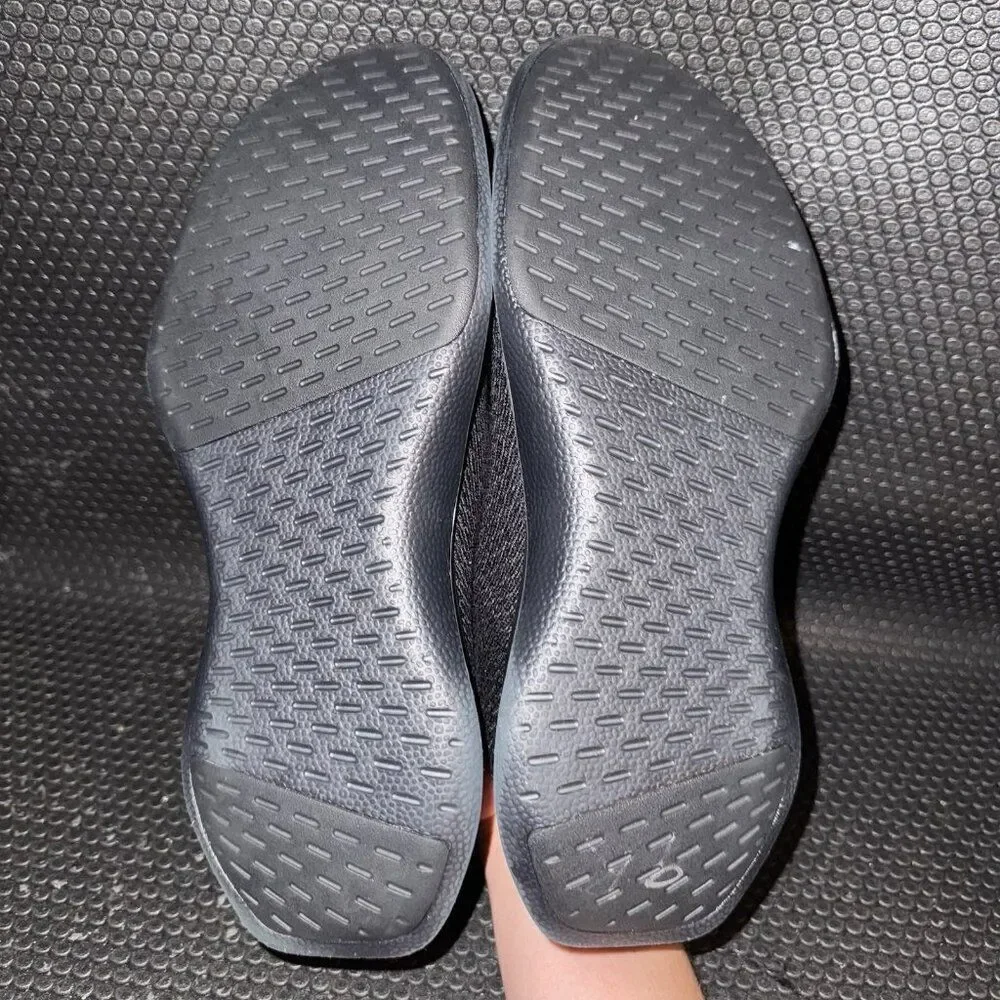 Allbirds Tree Dasher Relay Laceless Black Comfort Casual Shoe Women’s Size 10.5